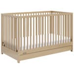 Graco Teddi 5-in-1 Convertible Crib with Drawer - Driftwood