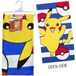Pokemon Microfiber Beach Towel 27 x 54 Inches
