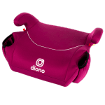Diono Solana Lightweight Backless Booster Car Seat, Pink