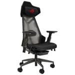 ASUS ROG Destrier Ergonomic High-Back Mesh Gaming Chair - Black - Exclusive Retail Partner
