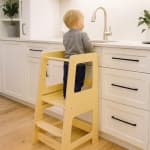 Kids & Toddler Wooden Toddler Tower,Educational Tower , Step Stool , Climbing Tower ,Extra Wide Standing Tower