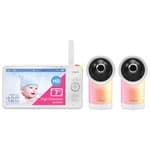 VTech 7" Video Baby Monitor with 2 Cameras, Night Light, Night Vision & Two-Way Audio (RM7766-2HD)
