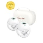 Momcozy M5 All-in-one Breast Pump, Double Portable Hands-Free Wearable Breast Pump with 3 Modes & 9 Levels, 24mm