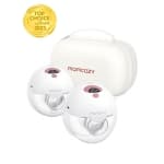 Momcozy M5 All-in-one Breast Pump, Double Portable Hands-Free Wearable Breast Pump with 3 Modes & 9 Levels, 24mm