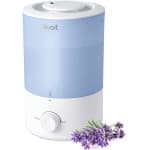 Levoit Humidifier for Bedroom Large Room, 3L Cool Mist Top Fill Quiet Humidifier for Baby Nursery and Plants, 360° Nozzle, Rapid Humidification for Home Whole House, Blue,Dual 150