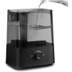 LEVOIT Humidifier for Bedroom Large Room, 6L Top Fill Cool Mist Humidifiers Plants, Baby, Lasts Up to 60h, Easy Use and Clean, Quiet Operation, Automatic Shut-Off, Black