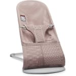 BabyBjorn Bouncer Bliss - 3D Mesh, Dusty Pink on Light Grey Frame
