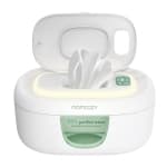 Momcozy Baby Wipe Warmer, Innovative Spring Design, Large Capacity Wipes Dispenser, Fast and Even Heating, 4 Modes of Temperature Heating Control, with Night Light