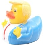 Baby Bath Toys Trump Rubber Squeak Bath Duck Baby Bath Duckies - for Kids Gift Birthdays Baby Showers Bath Time