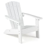 Costway Kids Adirondack Chair with High Backrest Armrests Fire Pit Chair for Kids Ages 3-8