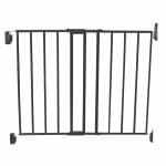 Top of Stairs Metal Décor Swing Gate - Black