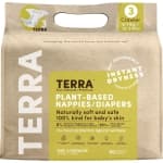 Terra Natural Plant-Based Eco-Friendly Diapers - 20 ct (Size 3, Crawler)