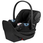Cybex Aton G Swivel Rear-facing Infant Car Seat with SensorSafe - Moon Black
