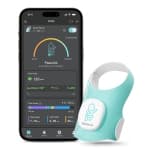 Sense-U Baby Smart Sock Shoe Baby Monitor, Track Sleep Patterns, Heart Rate, Movement for Peace of Mind, Infant Foot Monitor for Better Sleep, 0-12M