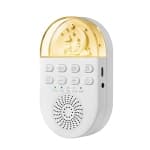 White Noise Machine Baby Sound Machine Kids with Night Light, Portable Sound Machine for Baby Adult, Noise Canceling for Office & Sleeping, Sound Therapy