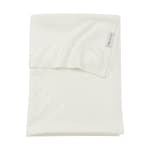 Ajour crib bed blanket - bamboo - offwhite - 75x100cm