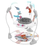 VEVOR 360° Rotation Baby Bouncer, Baby Activity Center Adjustable Height, Toddler Play Jumper with Developmental Toys, Music Lights,Baby SpaceSaver Jumperoo For Age 6 Months and Up
