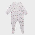 The Elk Baby Premium Organic Cotton Camping Print Play and Grow Zippy