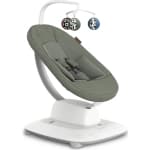 UPPAbaby MamaRoo Multi-Motion Smart Baby Swing - Camila (Dark Green Melange)