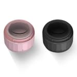 2pcs Mini Wax Warmer, Small Electric Wax Warmer Kit, Portable Wax Warmer for Face Body Eyebrows and Lips Hair Removal(Pink+Black)