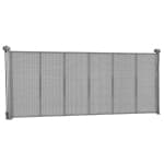 VEVOR 34 inch Tall Retractable Baby Gate, Extends up to 71 inch Wide, Retractable Gate for Kids or Pets, Mesh Material, Easy to Install for Indoor Stairs, Doorways, Hallways, Gray