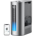 Dreo 6L Smart Humidifiers for Bedroom & Large Room, Baby Humidifier with Cool & Warm Mist, 60H Runtime, Humidity Sensor, Indicator Light, Timer, Ultrasonic Oil Diffuser for Home, P