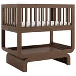 Storkcraft Santorini Deluxe 3-in1 Convertible Bassinet - Hazelnut