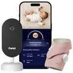 Owlet Dream Duo with Dream Sock Baby Monitor & 2K HD Dream Sight Camera (PS03NWDCAN) - Dusty Rose