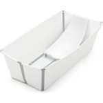 Stokke Flexi Bath X-Large Bundle and Flexi Bath Newborn Support - White