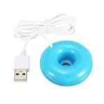 Donut Humidifier USB Office Desktop Mini Humidifier Portable Air Purifier Blue