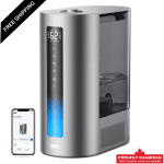 Dreo 6L Humidifiers for Bedroom, Smart Warm & Cool Mist for Large Room, 60Hr Quiet Runtime for Baby, Plant, Humidity Sensor, Indicator Light, 12H Timer, Google/Alexa, HM713S