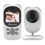 Wireless baby monitor camera, video monitor, 2.4-inch LCD screen, 50-meter indoor transmission