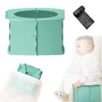 Baby Potty Toilet Seat for Kids, Portable Travel Potty for On-the-Go Use