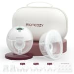 Momcozy M5 Hands Free Breast Pump, Wearable Breast Pump with 3 Modes & 9 Levels, 2 Count