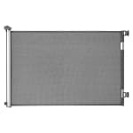 VEVOR 38.5 inch Tall Retractable Baby Gate, Extends to 57 inch Wide, with Security Lock, Easy to Use, Walk Through Without Tripping, Mesh Dog Gate for Stairs, Hallways, Gray