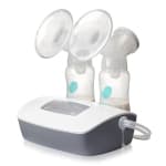 Evenflo Advanced Double Electric Hospital-Strength Breast Pump with Closed System, Independent Speed & Suction Controls