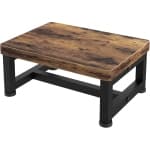 axGear Wooden Step Stool for Adults Kids Heavy Duty Non Slip 500 lb Load