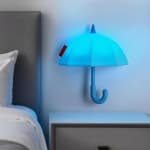 Cute Umbrella Night Light, 3-Level Dimmable, 30-Min Timer, for Kids, Babies, Bedroom, Nursery