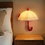 Cute Umbrella Night Light, 3-Level Dimmable, 30-Min Timer, for Kids, Babies, Bedroom, Nursery