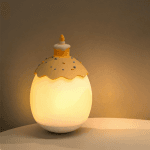 Cute Cake Egg Night Light, Tap Control, 30-Min Timer, for Nursery Bedroom, Ideal Gift for Kids & Babies