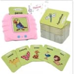 Pink Children's Early Education Smart Card Learning Machine Baby Card Insertion
