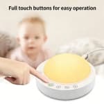 7-Color Night Light, 5-Level Timer, USB Rechargeable for Baby Nursery, Bedroom & Adults