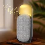 3-in-1 Night Light, Bluetooth Speaker & White Noise Machine, Ideal for Bedroom & Nursery, for Sleep-Deprived Adults