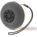 Portable Sound Machine, Long Battery with Loud Bluetooth Speaker, 39 Special Soothing Sounds, White Noise Sound Machine for Sleeping