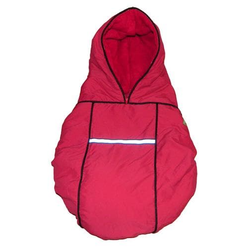 baby parka Carrier Coat - red