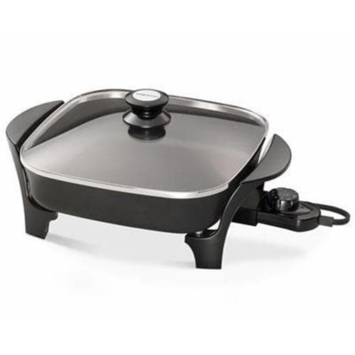 Presto 0662611 in. Electric Skillet Glass Lid