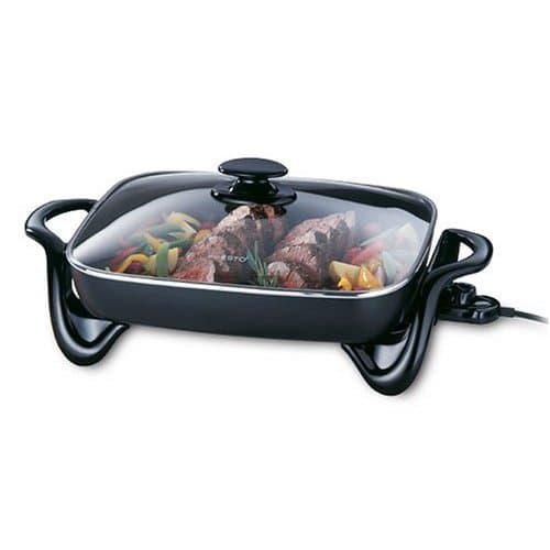 Presto 06852 16-Inch Electric Skillet with Glass Cover