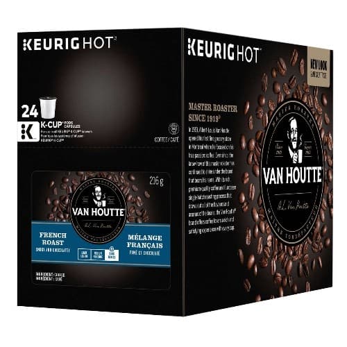 Van Houtte French Roast Dark Coffee K-Cup, 96 Count