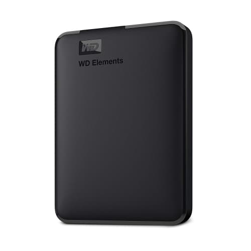 WD Elements 2TB Portable External Hard Drive - USB 3.0 - Black