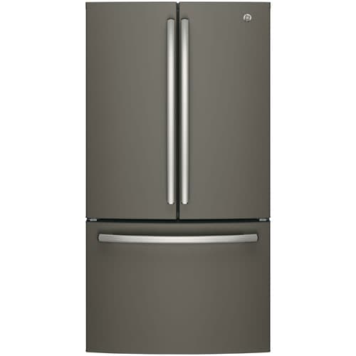 GE 36" 26.7 Cu. Ft. French Door Refrigerator with Water Dispenser (GNE27JMMES) - Slate